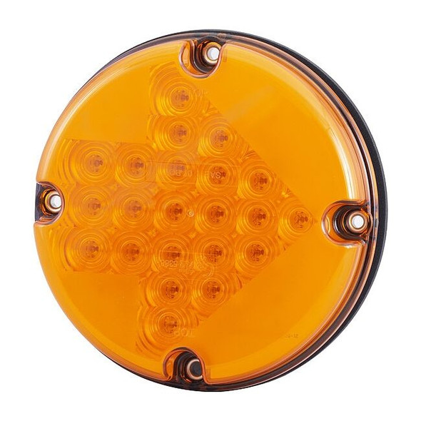Grote Turn Lamp,LED,7 In,Arrow Pattern,Yellow 53883