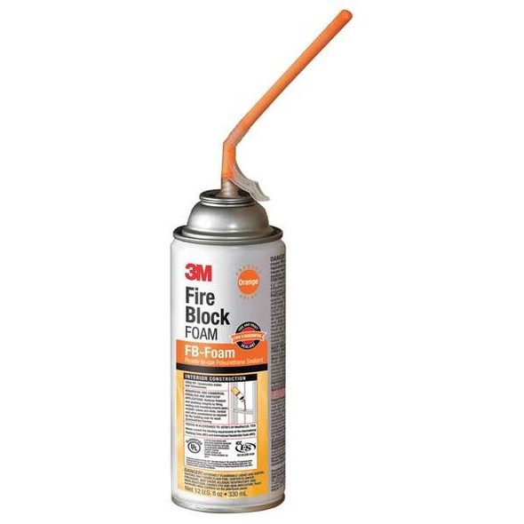 3m Fire Block Sealant,12 fl oz FB-FOAM-ORANGE 3m Fire Block Sealant,12 fl oz FB-FOAM-ORANGE