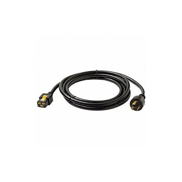 Apc Power Cord, L6-20P, IEC C19, 10 ft., Blk, 20A AP8753