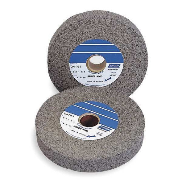 Norton Abrasives Convolute Wheel,Metal Finishing,6x1x1,FN 66261055223