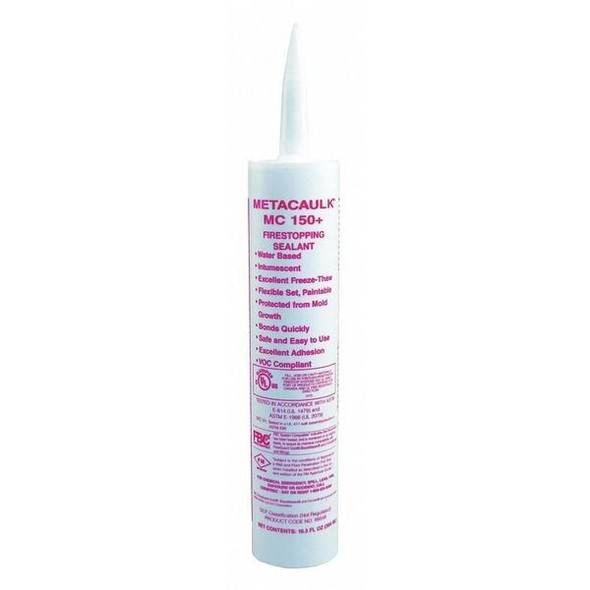 Metacaulk Fire Barrier Sealant,Intumescent,10.3 oz 66648