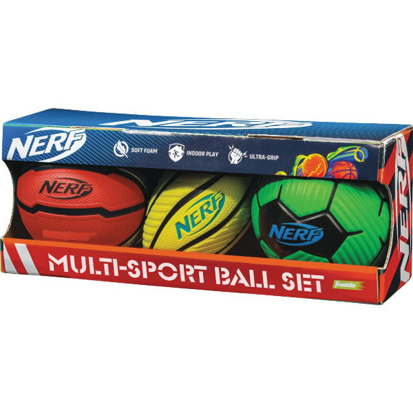 Franklin Nerf Mini Foam Ball Set (3-Pack) 92081