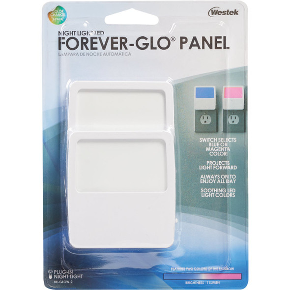 Westek Forever Glo White Plug-In LED Night Light NL-GLOW-2 504173