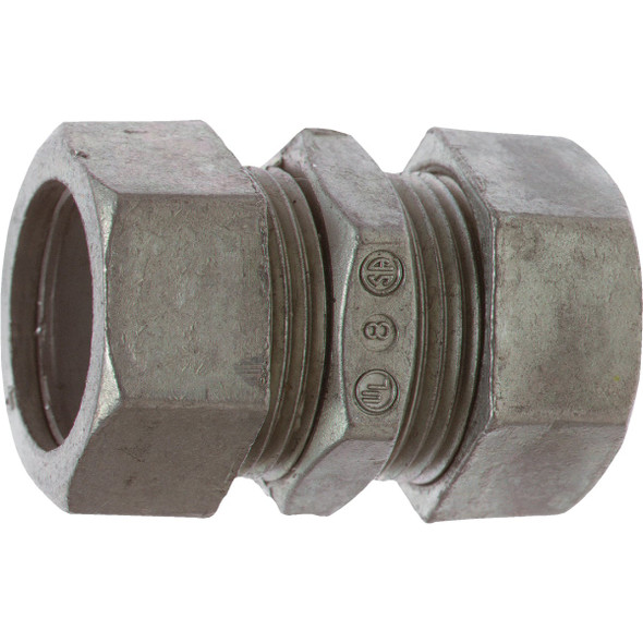 Halex EMT 1-1/4 In. Compression Conduit Coupling 02412
