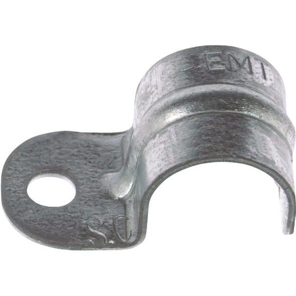 Halex 1-1/4 In. Click-On EMT 1-Hole Conduit Strap  (4-Pack) 26154