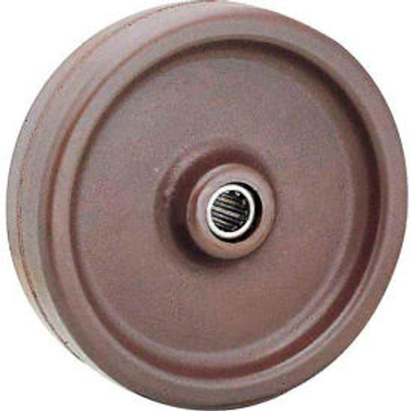 Global Industrial 8"" x 2"" Molded Plastic Wheel - Axle Size 1/2""