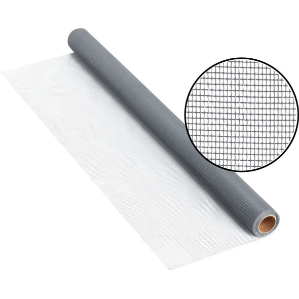 Phifer 48 In. x 25 Ft. Gray Fiberglass Screen Cloth 3002406