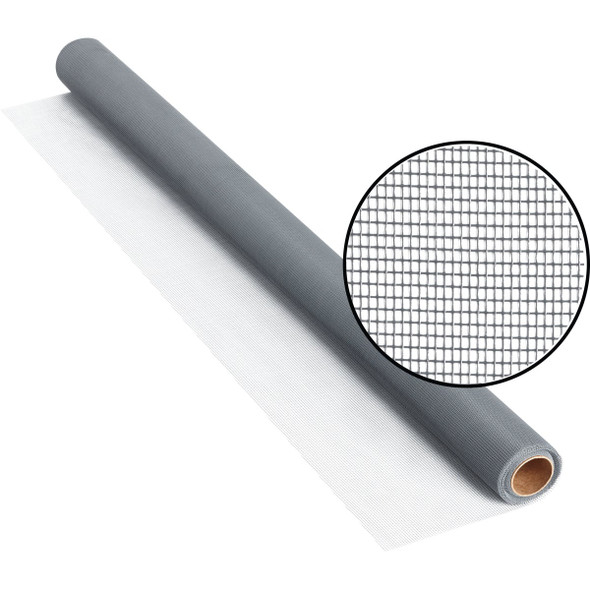 Phifer 36 In. x 25 Ft. Gray Fiberglass Screen Cloth 3002405