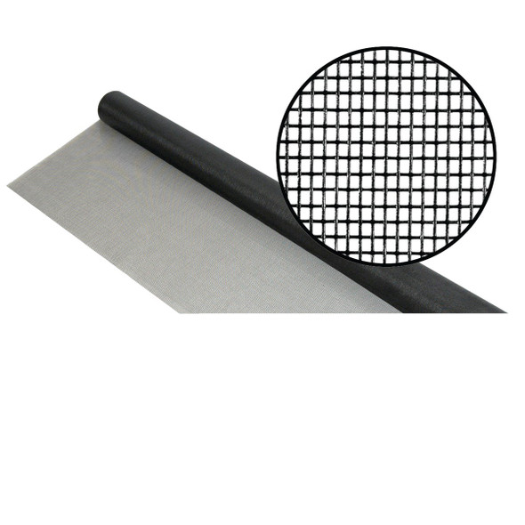 Phifer 24 In. x 100 Ft. Charcoal Premium Fiberglass Mesh Screen Cloth 3002512