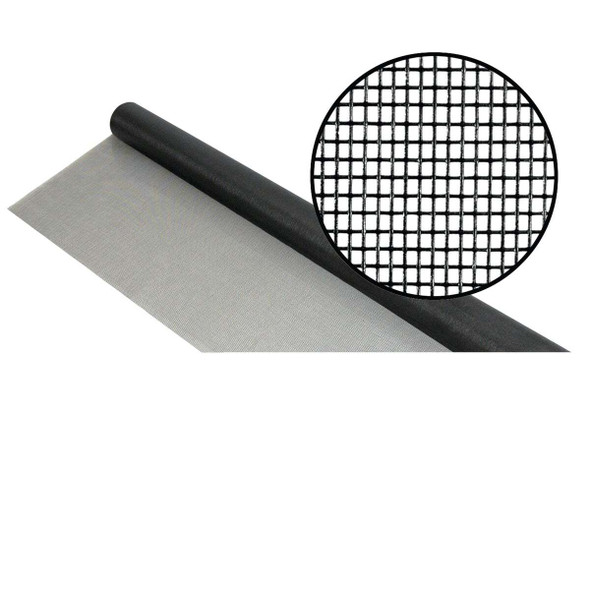 Phifer 24 In. x 100 Ft. Charcoal Premium Fiberglass Mesh Screen Cloth 3002512