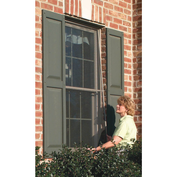 Phifer BetterVue 36 In. x 100 Ft. Improved Visibility Black Polyester Screen 3044522 276953