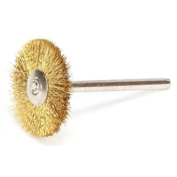 Weiler Miniature Wheel Brush,Crimped Wire,1 91208