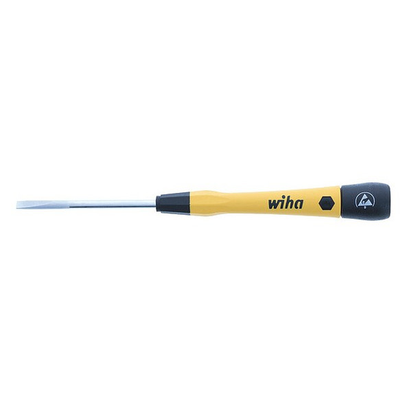 Wiha Precision Slotted Screwdriver, 4 mm 27281
