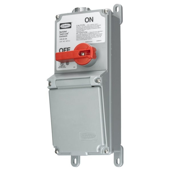 Nonfusible, Disconnect Switch, Heavy Duty, 600 V, 3PST, NEMA 12K, 3R Lever  SETL3