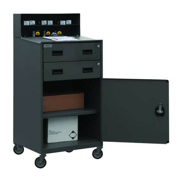 Durham Mfg Cabinet,48"x23"x20",Gray,Mbl FED-2023-95