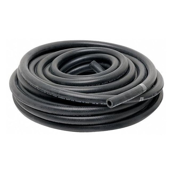 Thermoid Fuel Hose,1/4" ID x 25 ft. L,Black 667504225
