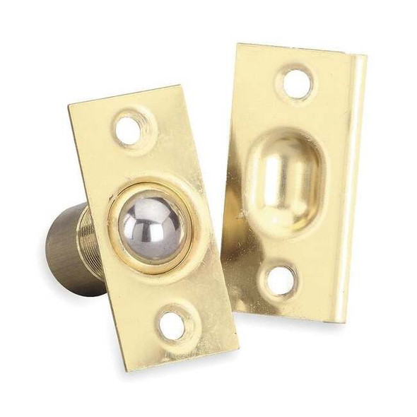 Grab Catch, Pull-to-Open, Ball, Catch/Latch Finish: Brass