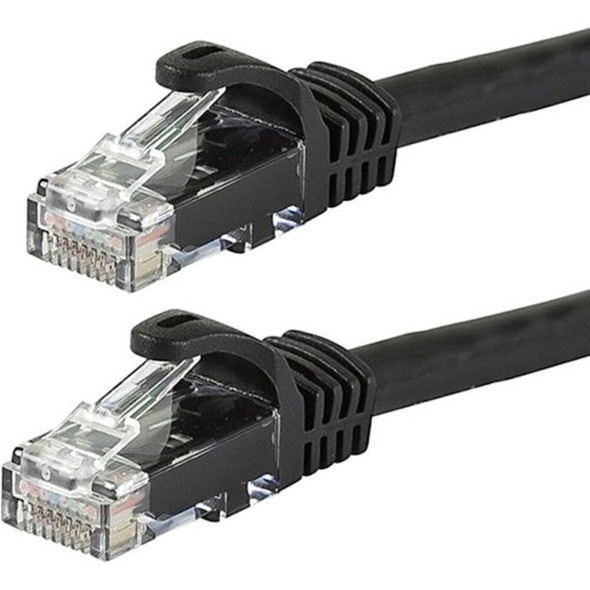 Monoprice Patch Cord,Cat 6,Flexboot,Black,75 ft. 9788