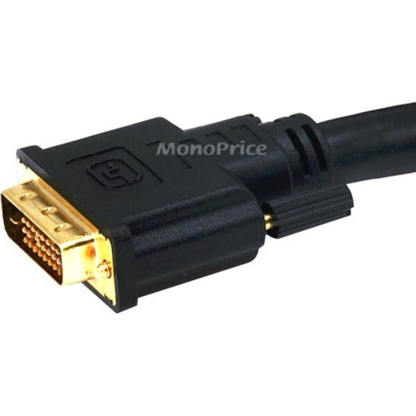 Monoprice Computer Cord,DVI-D DualLink M to M,25ft 2097