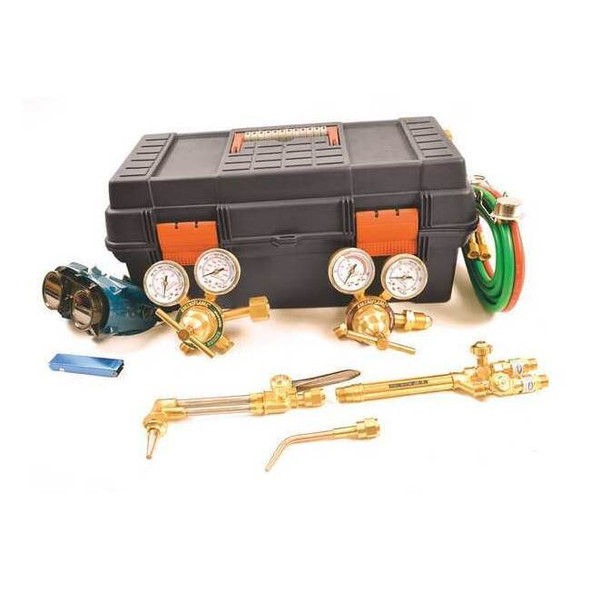 Gas Welding Outfit, AMERIFLAME Series, Acetylene, 9/16 in -18, B, MD1350CA, 13-0