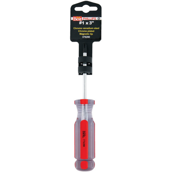 Do it Best #1 x 3 In. Phillips Screwdriver