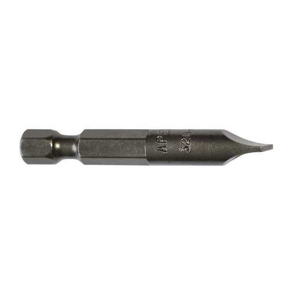 Apex Tool Group Power Bit,SAE,1/4",Hex Power Drive,PK5 320-3X-5PK