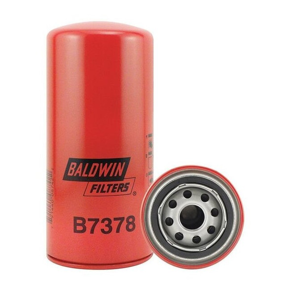 Baldwin Filters Oil Fltr, Spin-On, 8-1/8"x3-11/16"x8-1/8" B7378