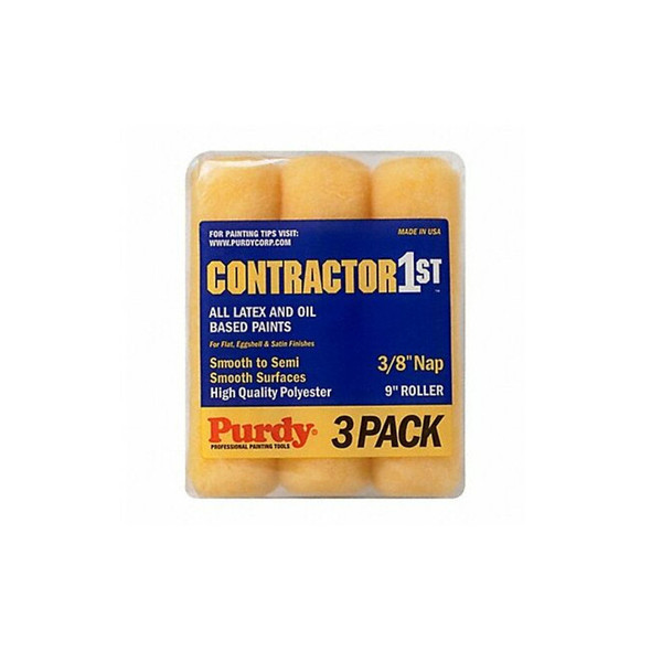 Purdy 9" Paint Roller Cover, 3/8" Nap, Polyester 140867000