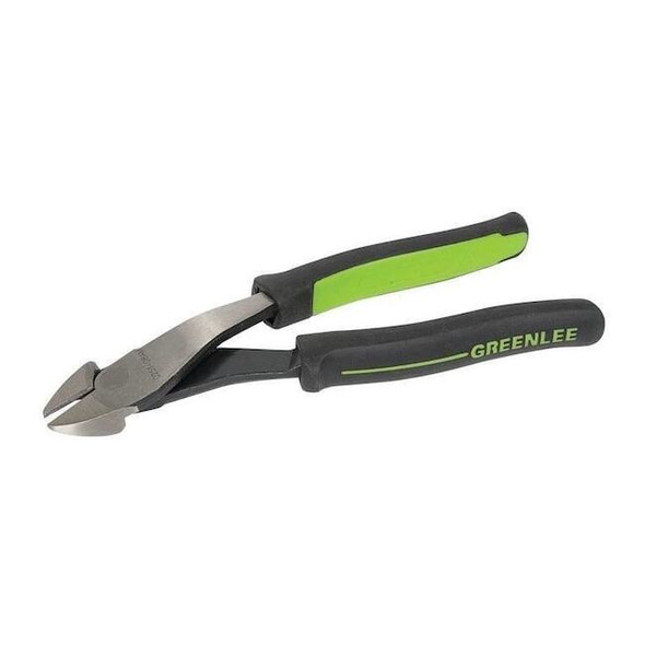 8 3/4 in High Leverage Diagonal Cutting Plier Flush Cut Oval Nose Uninsulated