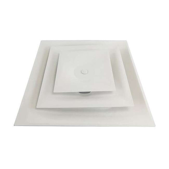 Titus Diffuser,Ceiling,8" x 24" x 24" TMS-3-8-24X24