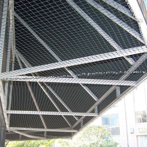 Bird Barrier Bird Repellent Net,StealthNet,25x25 ft. N1-B110