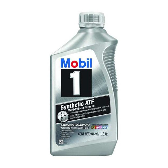 Mobil 1 Automatic Transmission Fluid,1 qt Sz,Red 112980