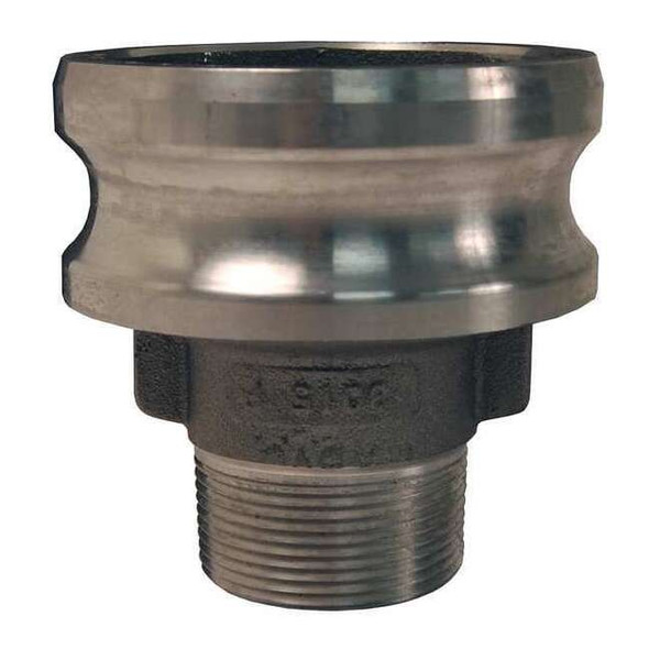 Dixon Cam and Groove Adapter,3", 4",Aluminum 3040-F-AL