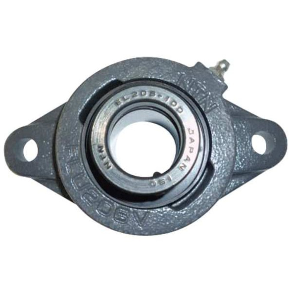 Ntn 2 Bolt Flange Brg,Radial Ball,5/8in Bore UELFLU-5/8M