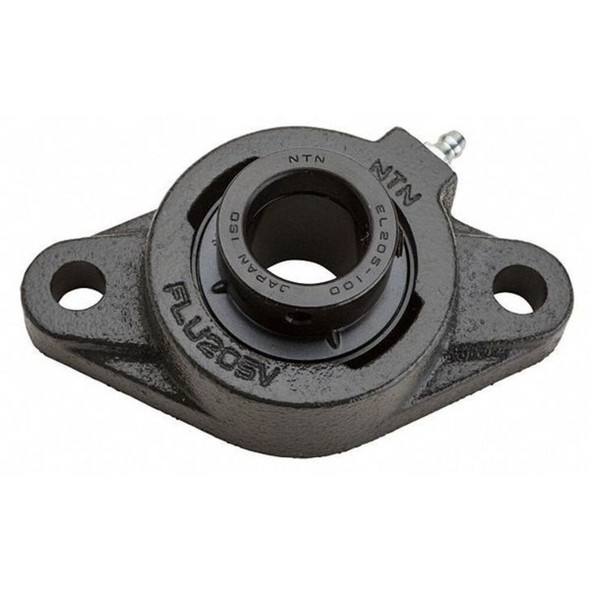 Ntn Flange Bearing,2-Bolt,Ball,5-8" Bore UELFLU-5-8M