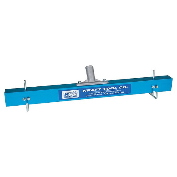 Kraft Tool Concrete Gauge Rake,Aluminum,24" CC975-01 Kraft Tool Concrete Gauge Rake,Aluminum,24" CC975-01