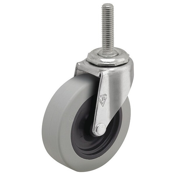 2" X 13/16" Non-Marking Polyurethane Swivel Caster, No Brake, Loads Up To 90 lb