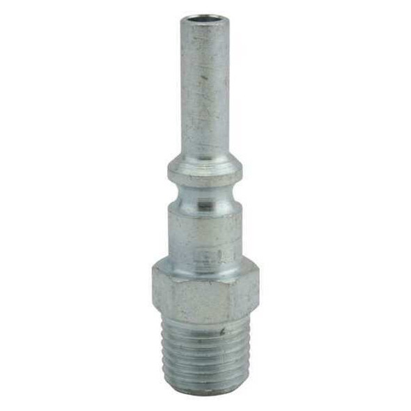 Milton L Style Plug,1/4" MNPT,PK10 791 Milton L Style Plug,1/4" MNPT,PK10 791