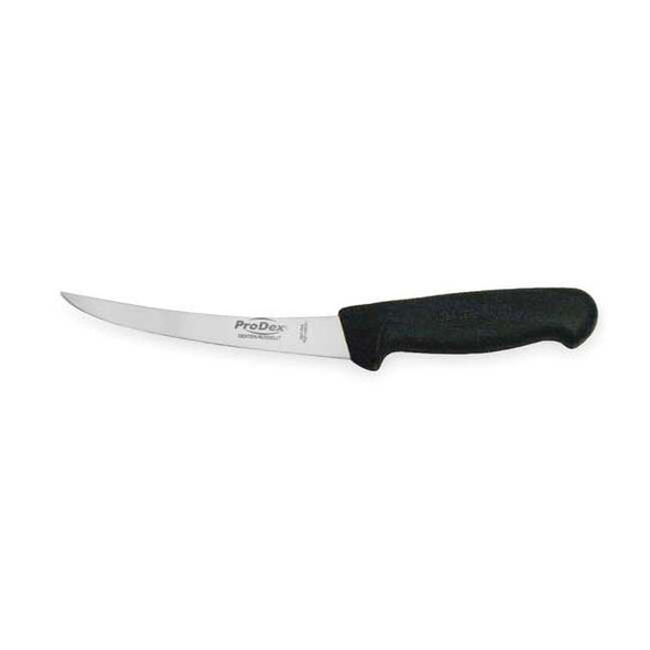 Dexter Russell Boning Knife,6 in Blade,Black Handle 27033
