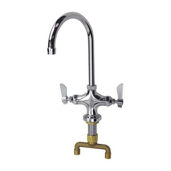 Dominion Commercial Faucets 4" Mount, Commercial Gooseneck Bar Faucet 77-9009