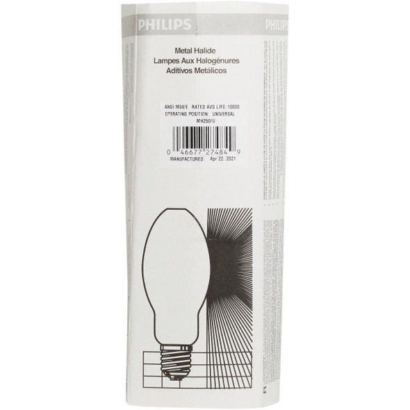 Philips 250w Clr Ed28med Hidbulb 274845 517059