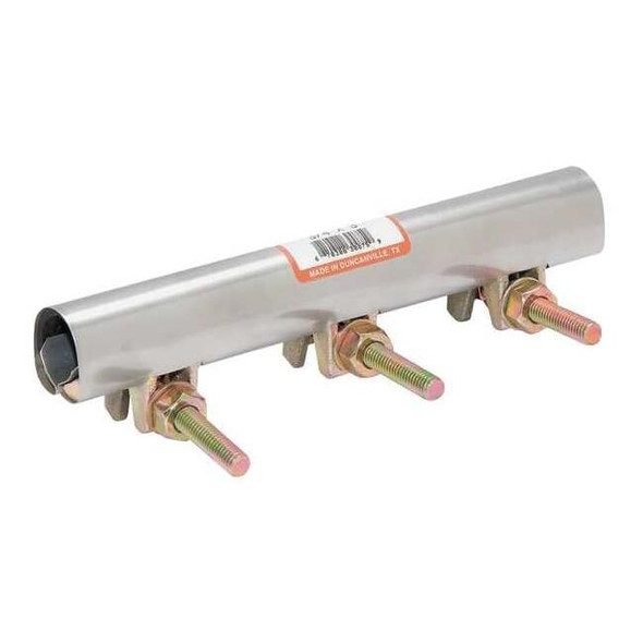 Manufacturer Varies Repair Clamp,Three Bolt,1 In,304SS 330-059