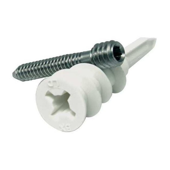 FastMount Wall Anchor Kit, 1-53/64" L, Stainless Steel, 10 lbs Tension Strength