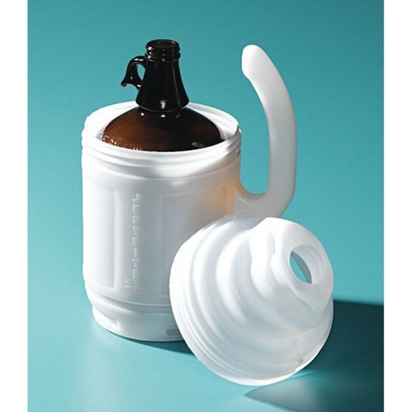 Manufacturer Varies Bottle Jacket,1 Gal.,Clear,Polyethylene 12009