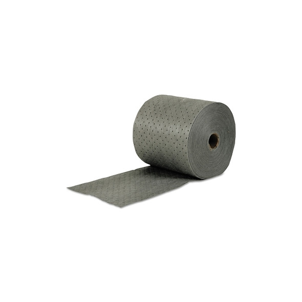 MRO Plus™ Absorbent, Absorbs 24 gal, 15 in W x 150 ft L, Heavy Weight, Perforated, 3-Ply, Roll