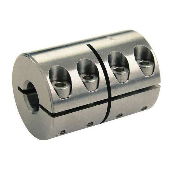 Ruland Rigid Shaft Coupling,Clamp,2-1/4" L CLX-12-12-SS