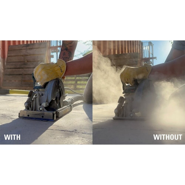 Dustless Technologies Dust Buddie, For 7-1-4" Worm Drive Saws D4000