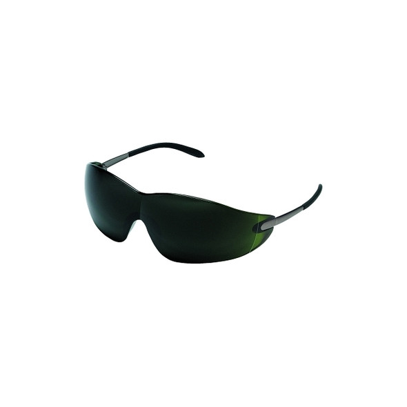 S21 Series Protective Eyewear, Green Filter 5.0 Lens, Chrome Frame, Metal