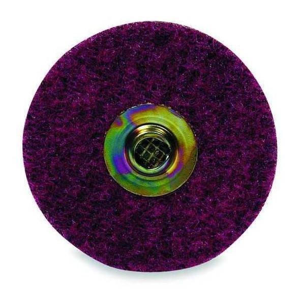 Norton Abrasives Hook-and-Loop Surface Cond Disc,2 in Dia 66261004441