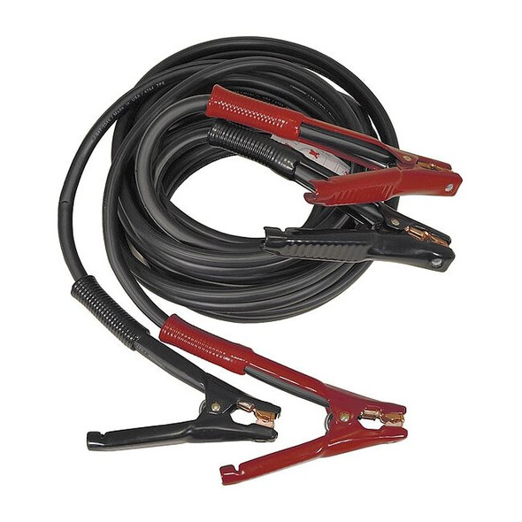 Associated Equipment Booster Cable,HD,1 AWG,25 ft,800 Amps 6163